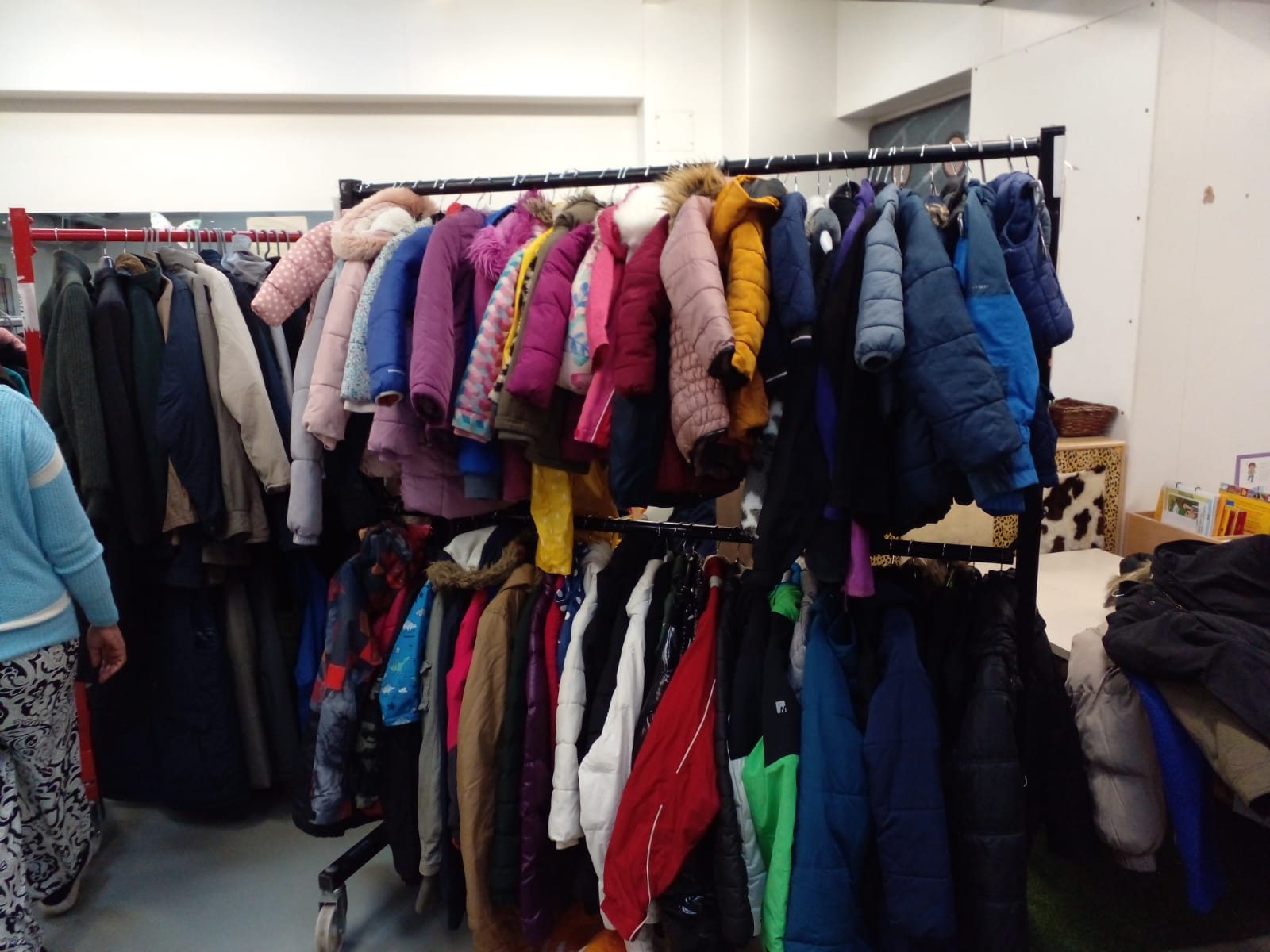 Winter coat distribution