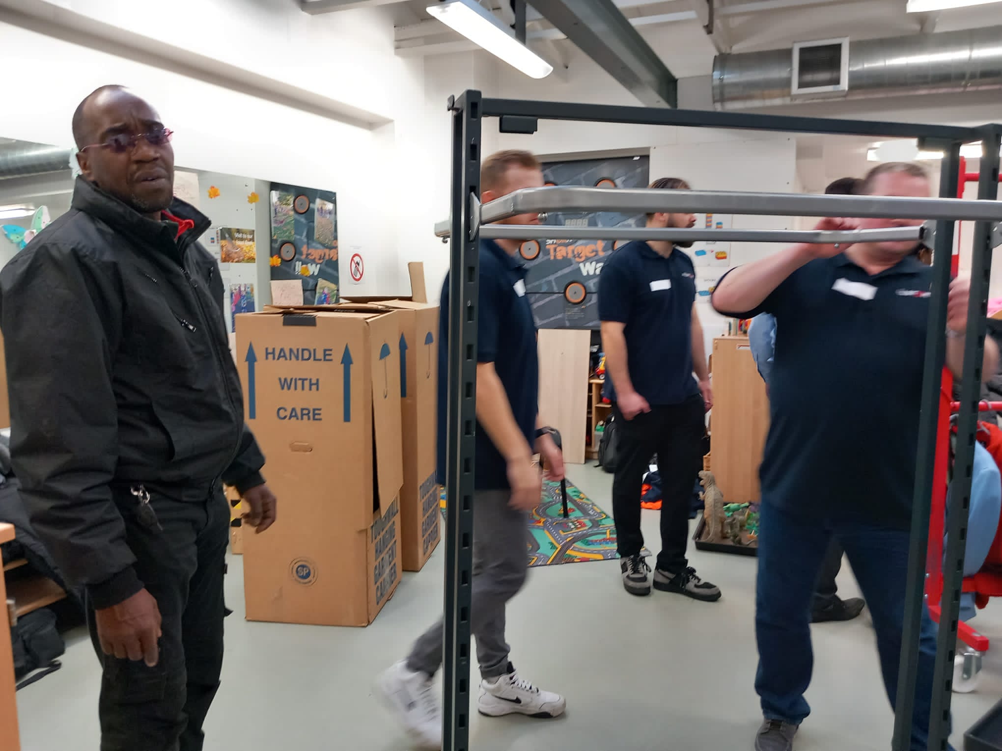 Winter coat distribution